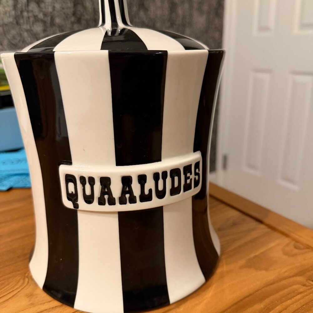 Jonathan Adler - Vice Quaaludes Canister (Like New Condition)